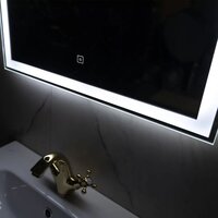  Пекам Зеркало Greta 60x100 greta-60x100s (с подсветкой и сенсором на прикосновение) - Превью изображения №12 — Интернет-магазин Time-Shop