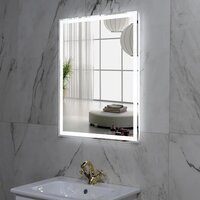  Пекам Зеркало Greta 60x100 greta-60x100s (с подсветкой и сенсором на прикосновение) - Превью изображения №9 — Интернет-магазин Time-Shop