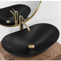 Умывальник Rea Royal 60 Black Matt REA-U0442 - Превью изображения №2 — Интернет-магазин Time-Shop