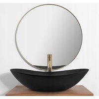 Умывальник Rea Royal 60 Black Matt REA-U0442 - Превью изображения №3 — Интернет-магазин Time-Shop