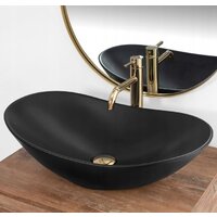 Умывальник Rea Royal 60 Black Matt REA-U0442 - Превью изображения №5 — Интернет-магазин Time-Shop