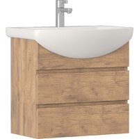 Vigo Тумба под умывальник Wing 600-0-2 Балтика навесная (дуб золотой)