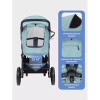 Коляска прогулочная «книга» MOWbaby Trail 2025 MB090 (бежевый) - Превью изображения №13 — Интернет-магазин Time-Shop