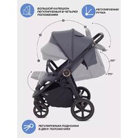 Коляска прогулочная «книга» MOWbaby Trail 2025 MB090 (бежевый) - Превью изображения №77 — Интернет-магазин Time-Shop