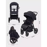 Коляска прогулочная «книга» MOWbaby Trail 2025 MB090 (бежевый) - Превью изображения №72 — Интернет-магазин Time-Shop