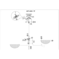 Подвесная люстра F-Promo Harsh 4082-7P - Превью изображения №4 — Интернет-магазин Time-Shop