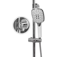 Душевая система  Hansberge H5033 (белый хром) - Превью изображения №4 — Интернет-магазин Time-Shop