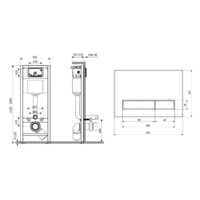 Инсталляция для унитаза Lavinia Boho Relfix 5 в 1 77010030 (белый пластик) - Превью изображения №8 — Интернет-магазин Time-Shop