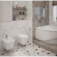 Инсталляция для унитаза Lavinia Boho Relfix 5 в 1 77010030 (белый пластик) - Превью изображения №7 — Интернет-магазин Time-Shop