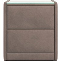 Тумба Мебельград Аризона мягкая (мора темно-коричневый) - Превью изображения №2 — Интернет-магазин Time-Shop