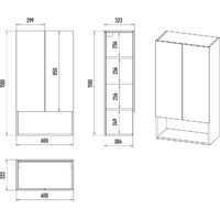  Brevita Шкаф VEG-08060-031 - Превью изображения №10 — Интернет-магазин Time-Shop