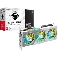 Видеокарта ASRock Radeon RX 9060 XT Steel Legend 16GB OC RX9060XT SL 16GO - Превью изображения №6 — Интернет-магазин Time-Shop