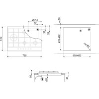 Варочная панель Smeg PX375L - Превью изображения №2 — Интернет-магазин Time-Shop