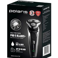 Электробритва Polaris PMR 0307RC wet&dry PRO 5 Blades+ - Превью изображения №20 — Интернет-магазин Time-Shop