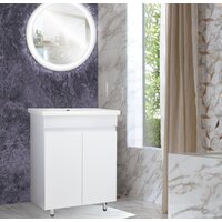  Doratiz Тумба под умывальник Doratiz Аква 60 9911.195 (белый) - Превью изображения №5 — Интернет-магазин Time-Shop