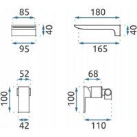 Смеситель Rea Mason REA-B5150 (золотой) - Превью изображения №7 — Интернет-магазин Time-Shop