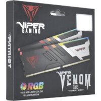 Оперативная память Patriot Viper Venom RGB 2x16ГБ DDR5 6400МГц PVVR532G640C32K - Превью изображения №6 — Интернет-магазин Time-Shop