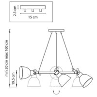 Подвесная люстра Lightstar Acrobata 761160 - Превью изображения №6 — Интернет-магазин Time-Shop