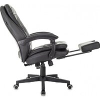 Офисное кресло Бюрократ T-9950MSG-F (черный, экокожа) - Превью изображения №7 — Интернет-магазин Time-Shop