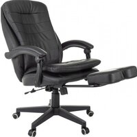 Офисное кресло Бюрократ T-9950MSG-F (черный, экокожа) - Превью изображения №8 — Интернет-магазин Time-Shop