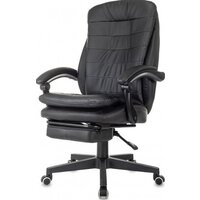 Офисное кресло Бюрократ T-9950MSG-F (черный, экокожа) - Превью изображения №3 — Интернет-магазин Time-Shop