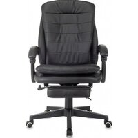 Офисное кресло Бюрократ T-9950MSG-F (черный, экокожа) - Превью изображения №2 — Интернет-магазин Time-Shop