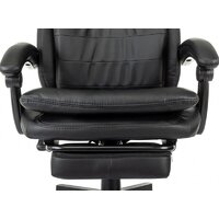 Офисное кресло Бюрократ T-9950MSG-F (черный, экокожа) - Превью изображения №9 — Интернет-магазин Time-Shop