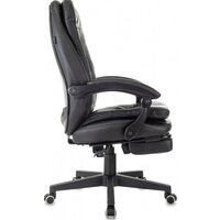 Офисное кресло Бюрократ T-9950MSG-F (черный, экокожа) - Превью изображения №4 — Интернет-магазин Time-Shop