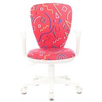 Компьютерное кресло Бюрократ KD-W10AXSN/STICK-PK (розовый) - Превью изображения №2 — Интернет-магазин Time-Shop