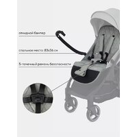 Коляска прогулочная «книга» Rant MOWbaby Smart 2023 MB101 (green) - Превью изображения №19 — Интернет-магазин Time-Shop