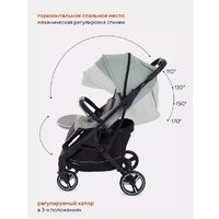 Коляска прогулочная «книга» Rant MOWbaby Smart 2023 MB101 (green) - Превью изображения №23 — Интернет-магазин Time-Shop