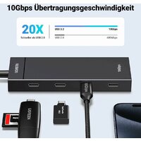 USB-хаб Ugreen CM806 35584 - Превью изображения №4 — Интернет-магазин Time-Shop