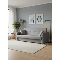 Диван Sundays Home Надежда (рогожка светло-серая) - Превью изображения №6 — Интернет-магазин Time-Shop