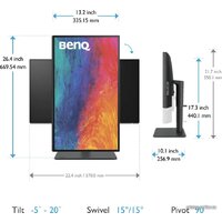 Монитор BenQ DesignVue PD2506Q - Превью изображения №12 — Интернет-магазин Time-Shop