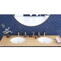 Умывальник Rea Nel (белый) - Превью изображения №2 — Интернет-магазин Time-Shop