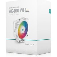 Кулер для процессора DeepCool AG400 WH ARGB R-AG400-WHANMC-G-2 - Превью изображения №10 — Интернет-магазин Time-Shop