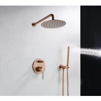 Душевая система  Rea Lungo REA-P4111 (розовое золото) - Превью изображения №8 — Интернет-магазин Time-Shop