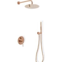 Душевая система  Rea Lungo REA-P4111 (розовое золото) - Превью изображения №5 — Интернет-магазин Time-Shop
