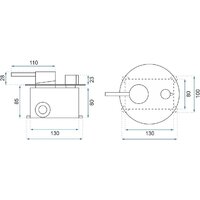 Душевая система  Rea Lungo REA-P4111 (розовое золото) - Превью изображения №10 — Интернет-магазин Time-Shop