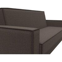 Диван Лига диванов Куба книжка 122058 (рогожка амур коричневый) - Превью изображения №5 — Интернет-магазин Time-Shop