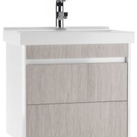 Домино Тумба под умывальник Fest 60 Uno подвесная с двумя ящиками В2