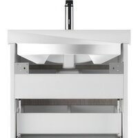  Домино Тумба под умывальник Fest 60 Uno подвесная с двумя ящиками В2 - Превью изображения №4 — Интернет-магазин Time-Shop