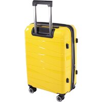 Чемодан-спиннер Pride РР-201 (L, желтый) - Превью изображения №3 — Интернет-магазин Time-Shop