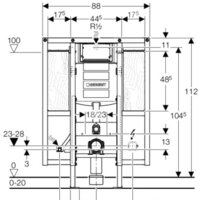 Инсталляция для унитаза Geberit Duofix [111.375.00.5] - Превью изображения №3 — Интернет-магазин Time-Shop