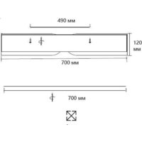 Припотолочная люстра Sonex Coraggio 7721/120L - Превью изображения №2 — Интернет-магазин Time-Shop