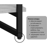 Консольный стол LoftyHome Мальборк 1627984 (мрамор сноу/золото) - Превью изображения №6 — Интернет-магазин Time-Shop