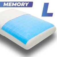Ортопедическая подушка Фабрика сна Memory-4 L gel 67x43x13 - Превью изображения №2 — Интернет-магазин Time-Shop