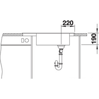 Кухонная мойка Blanco Elon XL 8 S 525885 (черный) - Превью изображения №4 — Интернет-магазин Time-Shop
