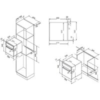 Электрический духовой шкаф Evelux EO 622 EB - Превью изображения №2 — Интернет-магазин Time-Shop