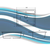 Кухонная мойка Berge BR-5750 + смеситель AM.PM Like Like F8005022 (черный) - Превью изображения №21 — Интернет-магазин Time-Shop